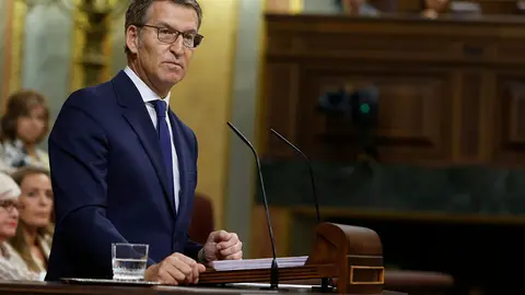 El l&iacute;der del Partido Popular, Alberto N&uacute;&ntilde;ez Feij&oacute;o