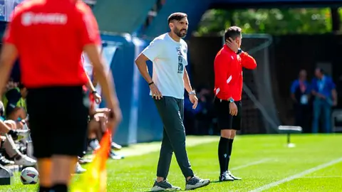 Eder Sarabia, entrenador del Andorra