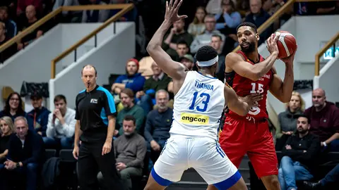 Yusta con 21 puntos, Mark Smith con 19 y Okafor con 15 fueron los m&aacute;s destacados del Casademont. Fotograf&iacute;a: FIBA.