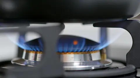 fuego de gas