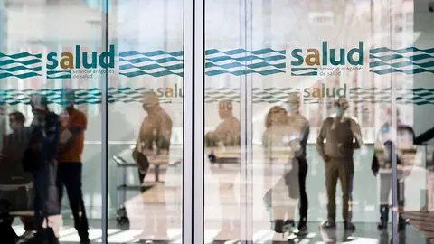 Varios enfermos en un centro de salud
