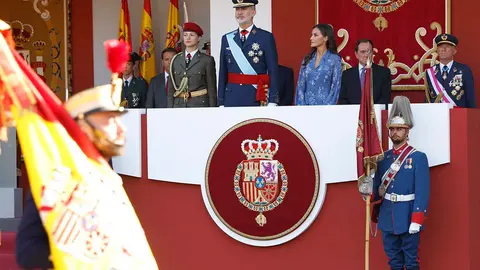 La heredera de la Corona ha regresado este a&ntilde;o a los actos centrales para conmemorar el 12 de octubre. Foto: Casa Real