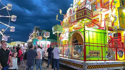Las atracciones feriales han sido una de las principales &ldquo;estrellas&rdquo;, con 714.200 personas