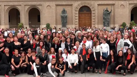Flashmob flamenco