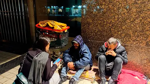 Personas sin hogar
