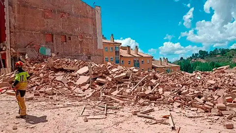 El desescombro permitir&aacute;, junto a los estudios que se han realizado del subsuelo de la calle, esclarecer las causas del colapso