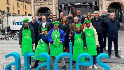 El Mercado Central de Zaragoza ha sido el lugar escogido para la presentaci&oacute;n de la VIII Gala Ben&eacute;fica del Club Inclucina y Atades.