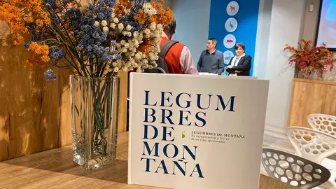Gardeniers, el proyecto eco social de Atades, ha presentado hoy en Zaragoza el libro &ldquo;Legumbres de Monta&ntilde;a.