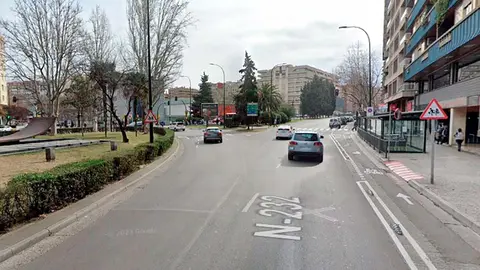 avenida ces&aacute;reo alierta atropello polic&iacute;a local zaragoza