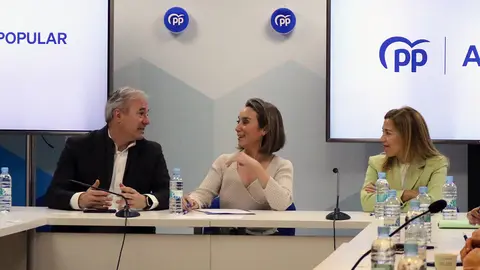 Gamarra ha visitado Zaragoza para participar en el Comit&eacute; de Direcci&oacute;n Auton&oacute;mico del PP de Arag&oacute;n