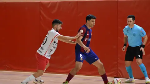 Los de Alfonso Rodr&iacute;guez jugaron un gran partido en defensa. Fotograf&iacute;a: Sandra Valero.