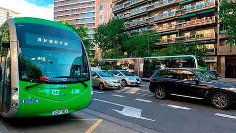 bus huelga zaragoza avanza