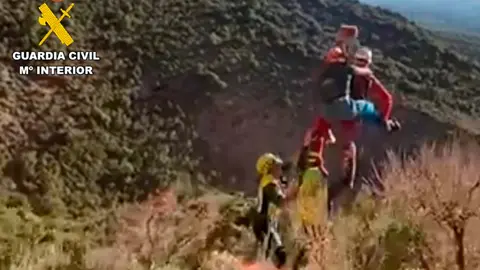El lesionado en Riglos ha tenido que ser evacuado 