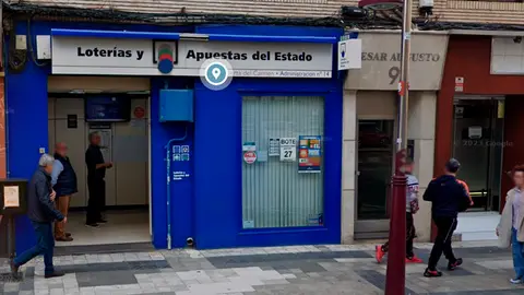 El acertante valid&oacute; su boleto en la Administraci&oacute;n de Loter&iacute;as n&ordm; 14 de Zaragoza, situada en Avenida C&eacute;sar Augusto, 9