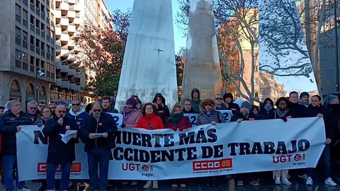El a&ntilde;o 2023 dej&oacute; un total de 36 trabajadores fallecidos por accidente laboral en Arag&oacute;n, 12 m&aacute;s que en el a&ntilde;o anterior.