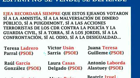 Los socialistas ven delito de odio en el anuncio publicado en una revista local