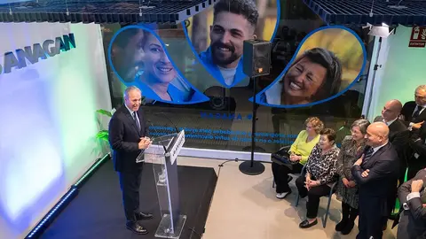 El presidente ha asistido a la inauguraci&oacute;n de la nueva sede de Anagan. Foto: DGA