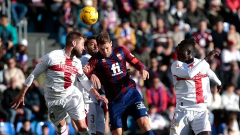 El Huesca no pas&oacute; del empate en su visita al Pepico Amat. Foto: LaLiga
