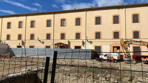 Obras de reforma en el Albergue municipal