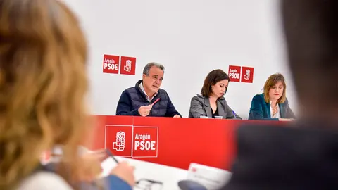 S&aacute;nchez Quero durante una Ejecutiva provincial. Foto: PSOE