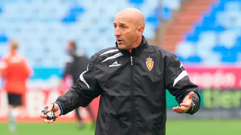 Ranko Popovic venci&oacute; al Real Valladolid en Pucela y termin&oacute; esa temporada al filo de Primera Divisi&oacute;n. Foto: Real Zaragoza