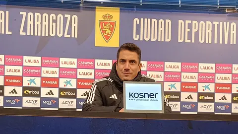El entrenador del Real Zaragoza, Julio Vel&aacute;zquez, ha comparecido antes de viajar a Valladolid