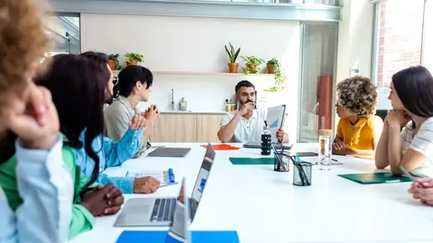 Trabajo en una oficina