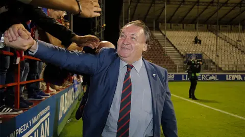 Agust&iacute;n Lasaosa en 2018. Foto: SD Huesca
