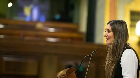 Sara Gim&eacute;nez durante un Pleno. Foto: Congreso de los Diputados