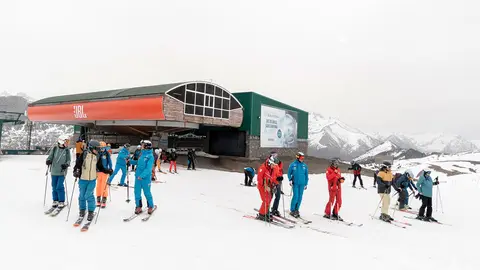 Club Aram&oacute;n ha registrado casi 7.500.000 kil&oacute;metros esquiados. Foto: Formigal-Panticosa