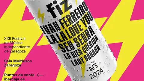 El cartel del FIZ para este 2024.