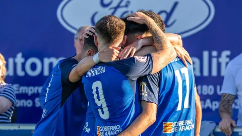 El Utebo tiene casi asegurado al playoff de ascenso a Primera RFEF. Foto: Utebo F.C.