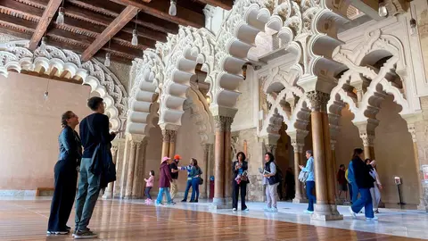 El Palacio de la Aljafer&iacute;a abre sus puertas por el D&iacute;a de Arag&oacute;n