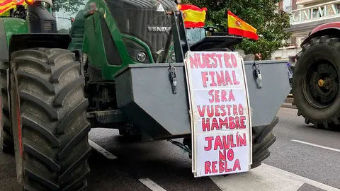Tractoradas en Zaragoza en 2024