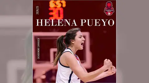 Helena Pueyo es nueva jugadora de Casademont Zaragoza