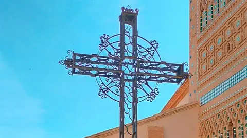 Imagen de la cruz. Foto: PSOE