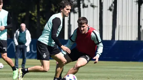 Javi Mart&iacute;nez considera que ha sido su mejor temporada. Foto: S.D. Huesca.