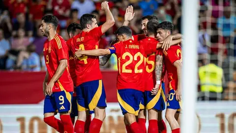 Espa&ntilde;a se mide a Croacia en su debut en la Eurocopa. Foto: @SEfutbol.