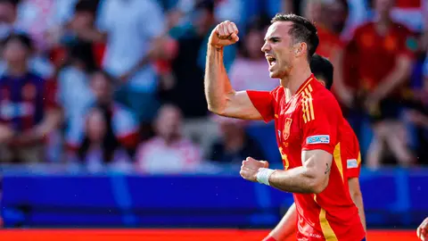 Fabi&aacute;n anot&oacute; el segundo gol y dio la asistencia del primero con Espa&ntilde;a. Foto: Selecci&oacute;n Espa&ntilde;ola