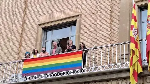 Huesca se ti&ntilde;e de colores con una semana del Orgullo Lgtbiq+ plagada de reivindicaci&oacute;n