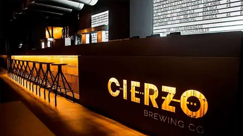 El local abri&oacute; en la calle Josefa Amar y Borb&oacute;n en 2018. Foto: Cierzo Brewing