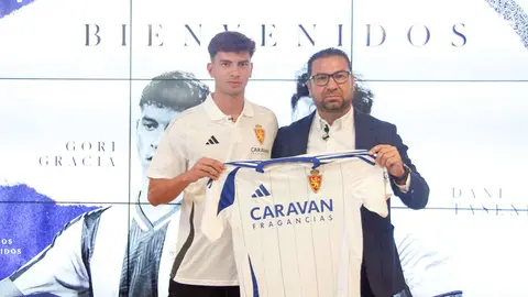 Gori Gracia apenas ha sumado 60 minutos oficiales desde su presentaci&oacute;n con el Real Zaragoza