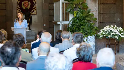 Chueca ha presidido el acto de homenaje. Foto: Miguel G. Garc&iacute;a.