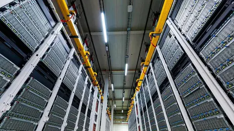 Centro de datos de Microsoft. Imagen de archivo