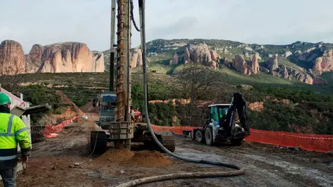 Vista de las obras. Foto: Delegaci&oacute;n del Gobierno