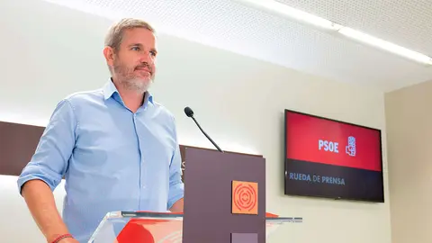 El portavoz socialista Ignacio Urquizu. Foto. PSOE