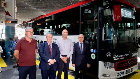 En marcha las 37 l&iacute;neas de autob&uacute;s que conectan m&aacute;s de 100 municipios entre Zaragoza y Teruel