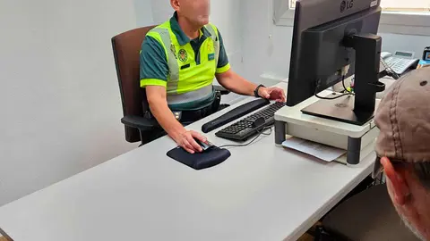 Detenido el conductor que se dio a la fuga en Perdiguera con antecedentes y siete delitos imputados