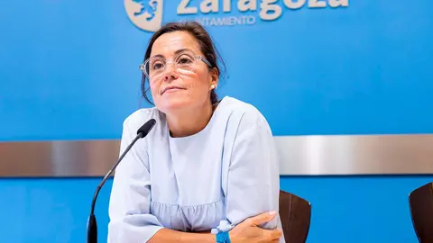 La concejal delegada del sistema VioG&eacute;n del Ayuntamiento de Zaragoza, Ruth Bravo