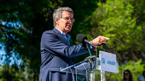 Imagen de archivo. Alberto N&uacute;&ntilde;ez Feij&oacute;o, l&iacute;der nacional del PP.